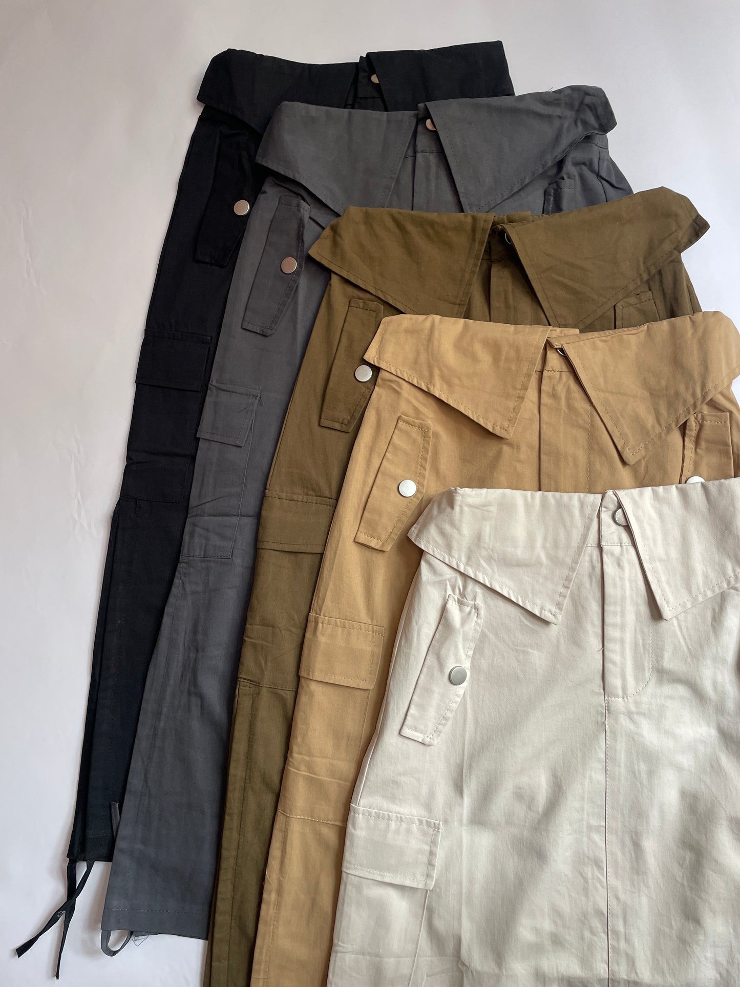 Foldup A line cargo Skirt