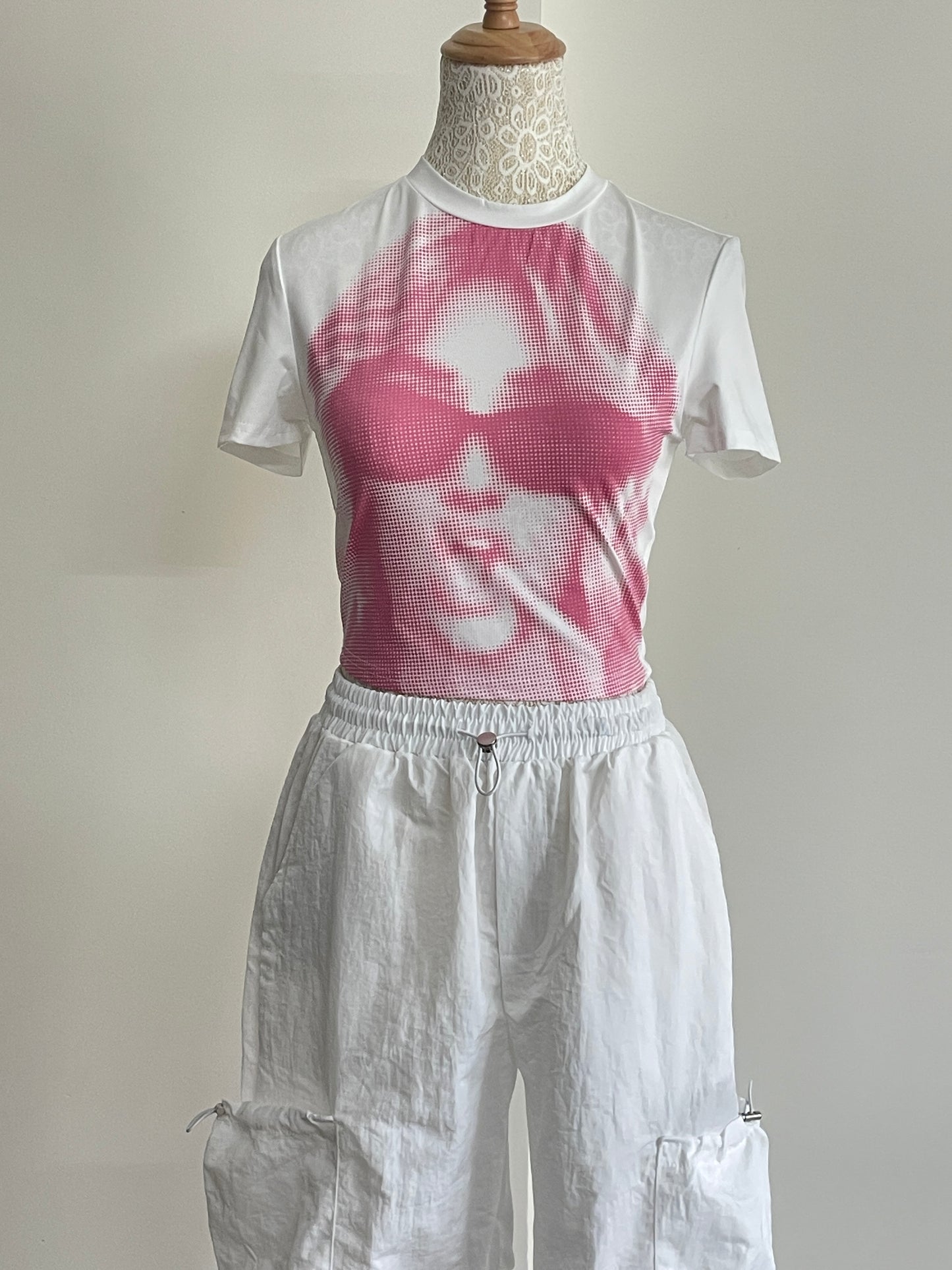 Graphic Crop Tee