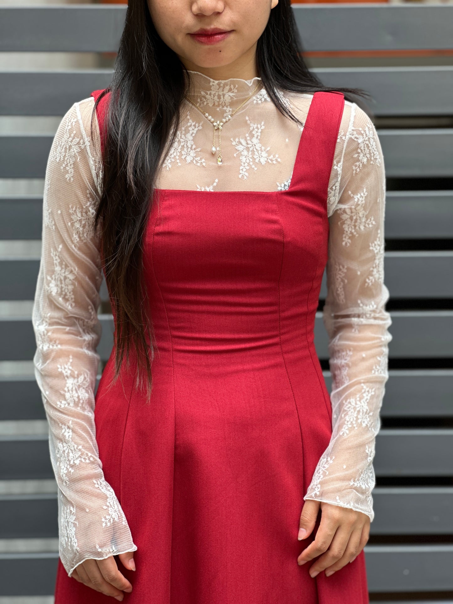 Sheer Lace Top
