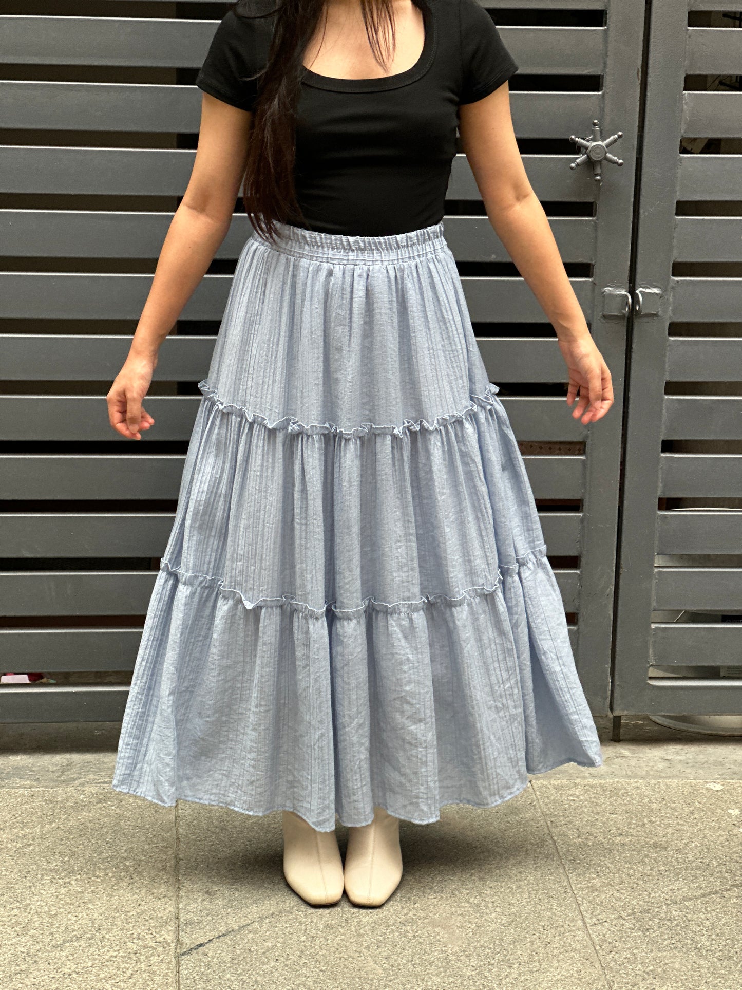 Pastel Maxi Skirt