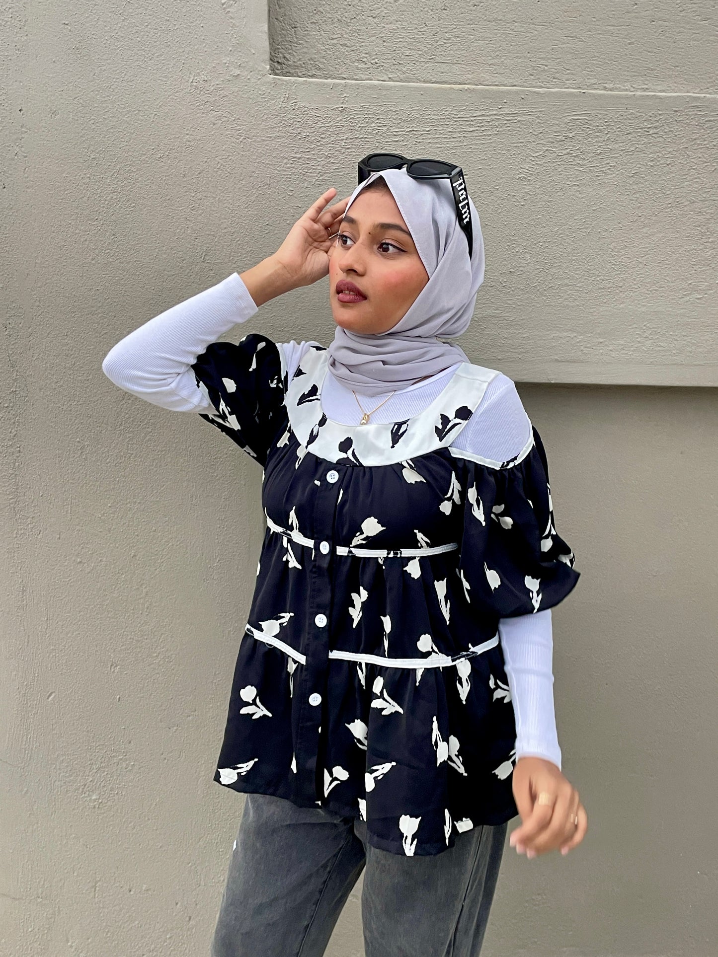 Korean Off-Shoulder Top