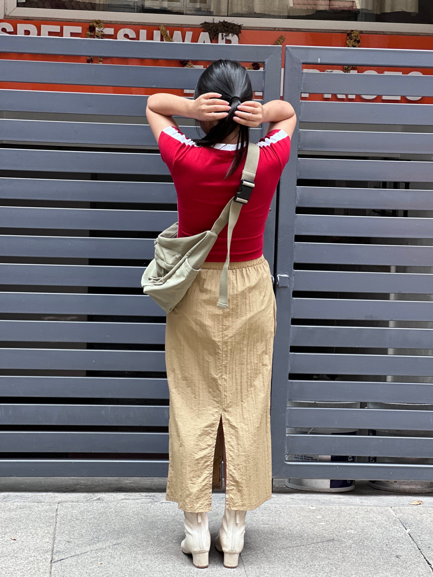 Cargo Zipper Pocket Skirt