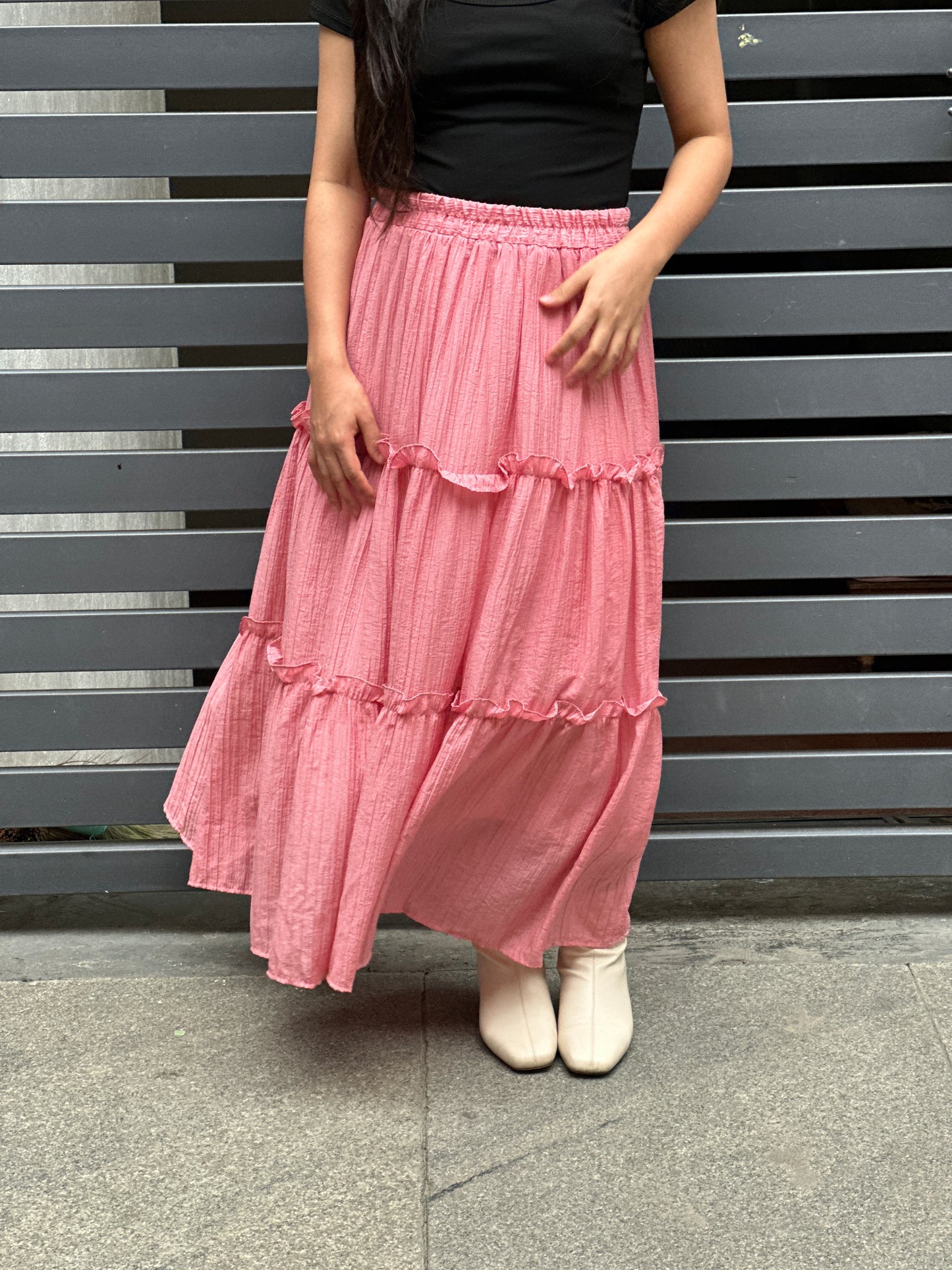 Pastel Maxi Skirt