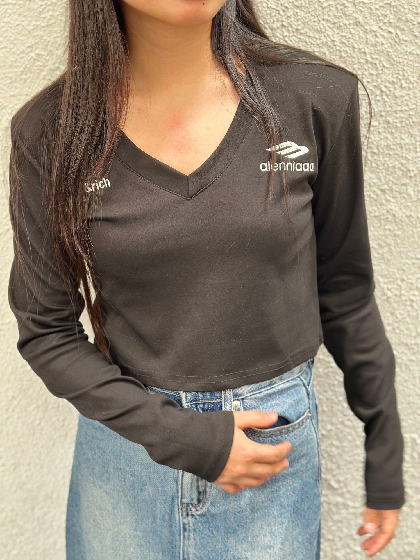Structured Long Sleeve Tee