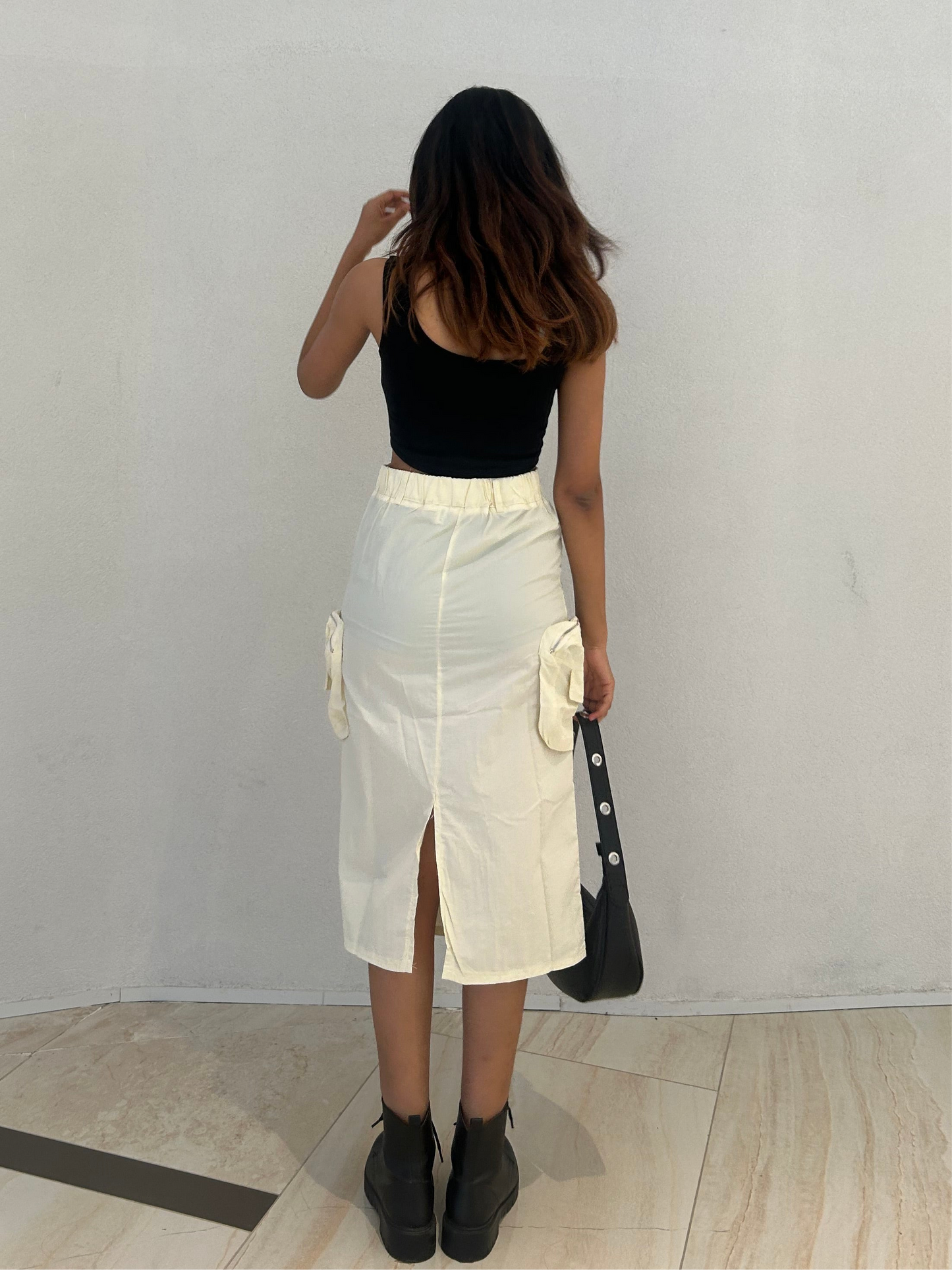 Big Pocket Cargo Skirt