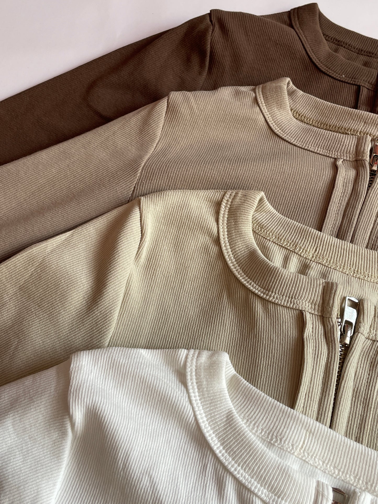 Two Way Zipper Cardigan