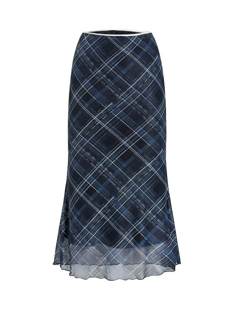 Lettuce Trim Mesh Skirt