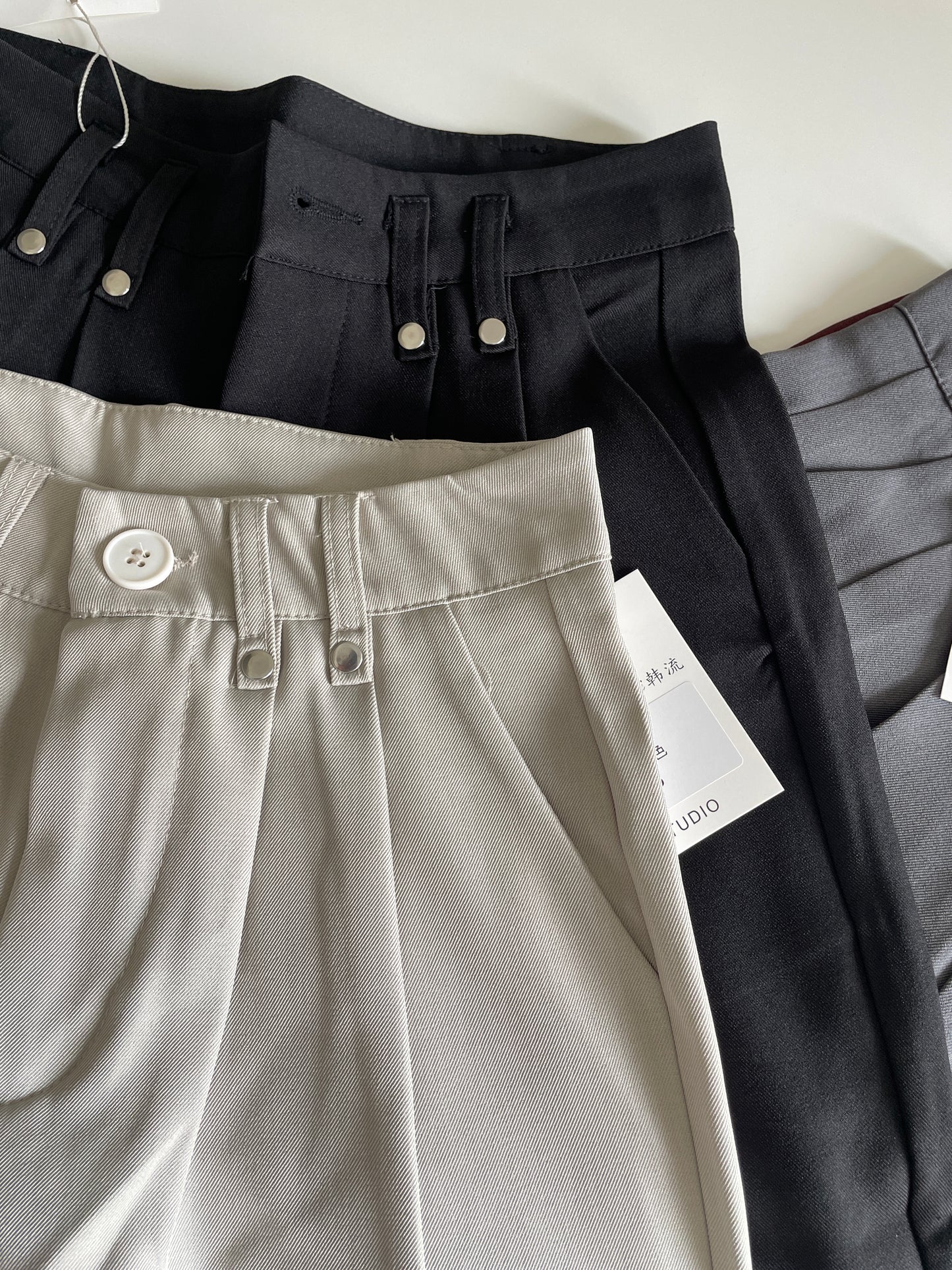 Formal Straight Leg Trousers