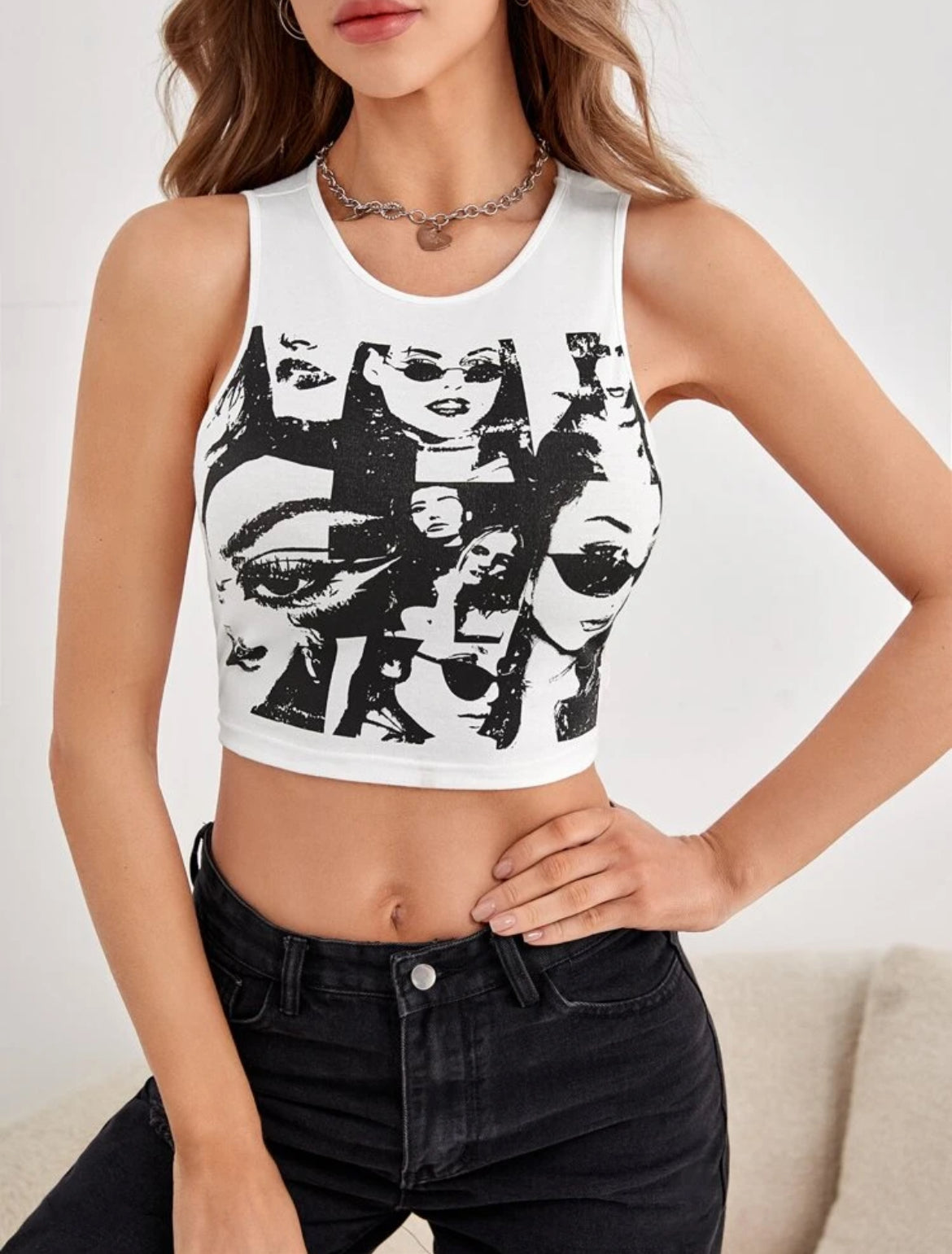 Graphic Tank Tee