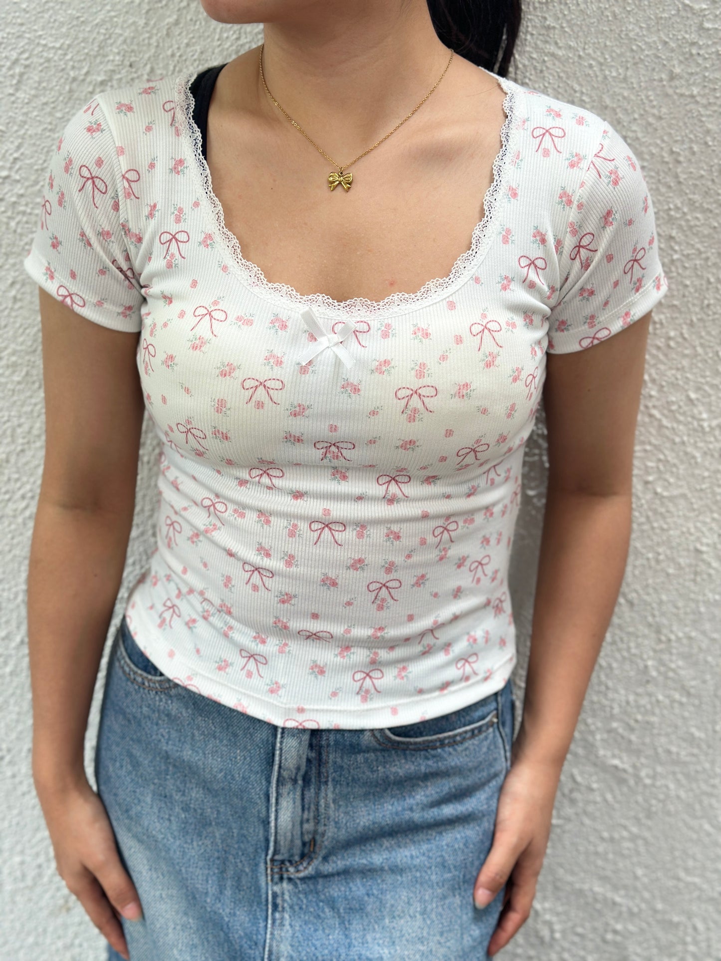 Lace Padded Top