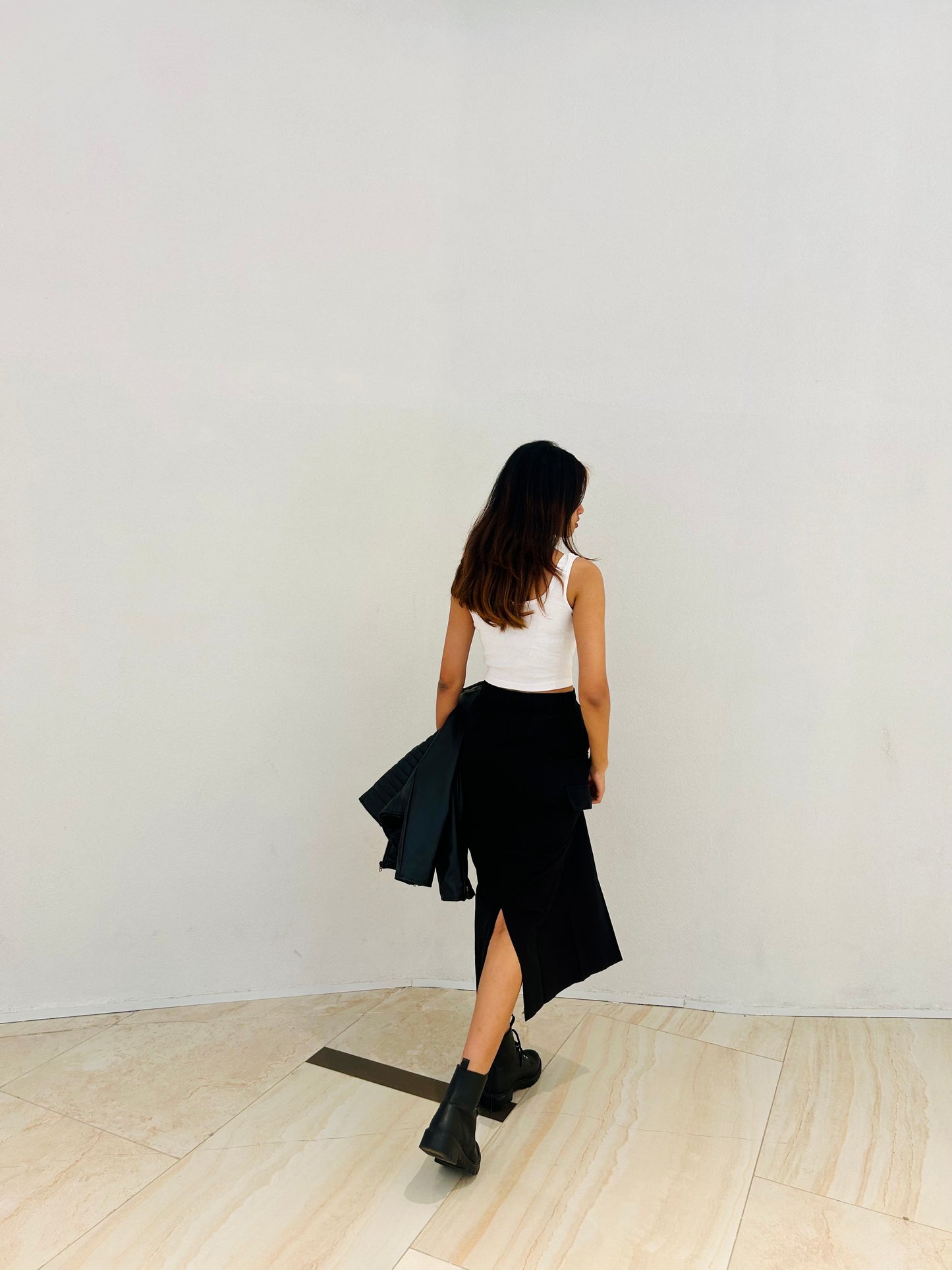 A line Cargo Skirt