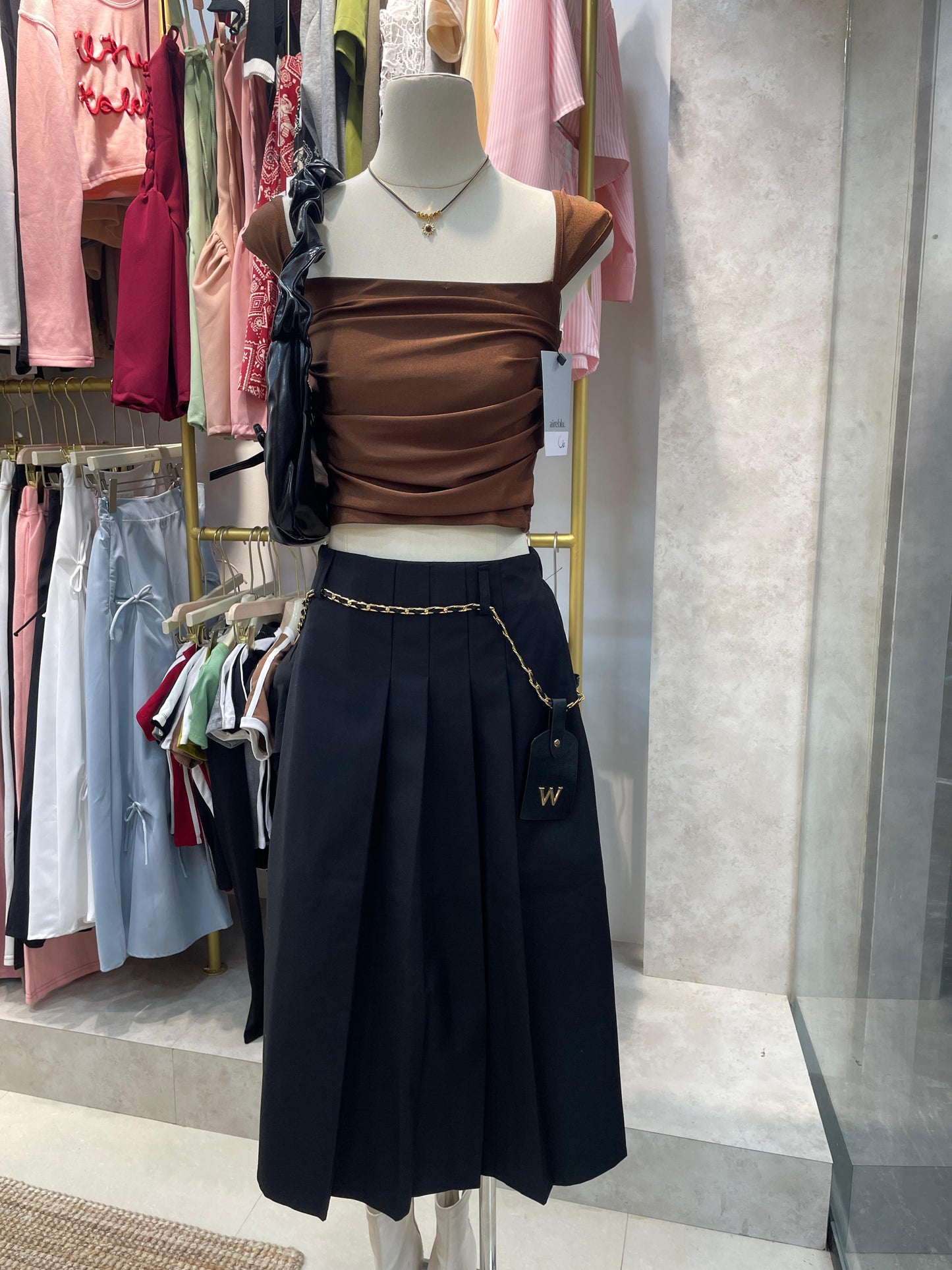 Korean pleated skirts
