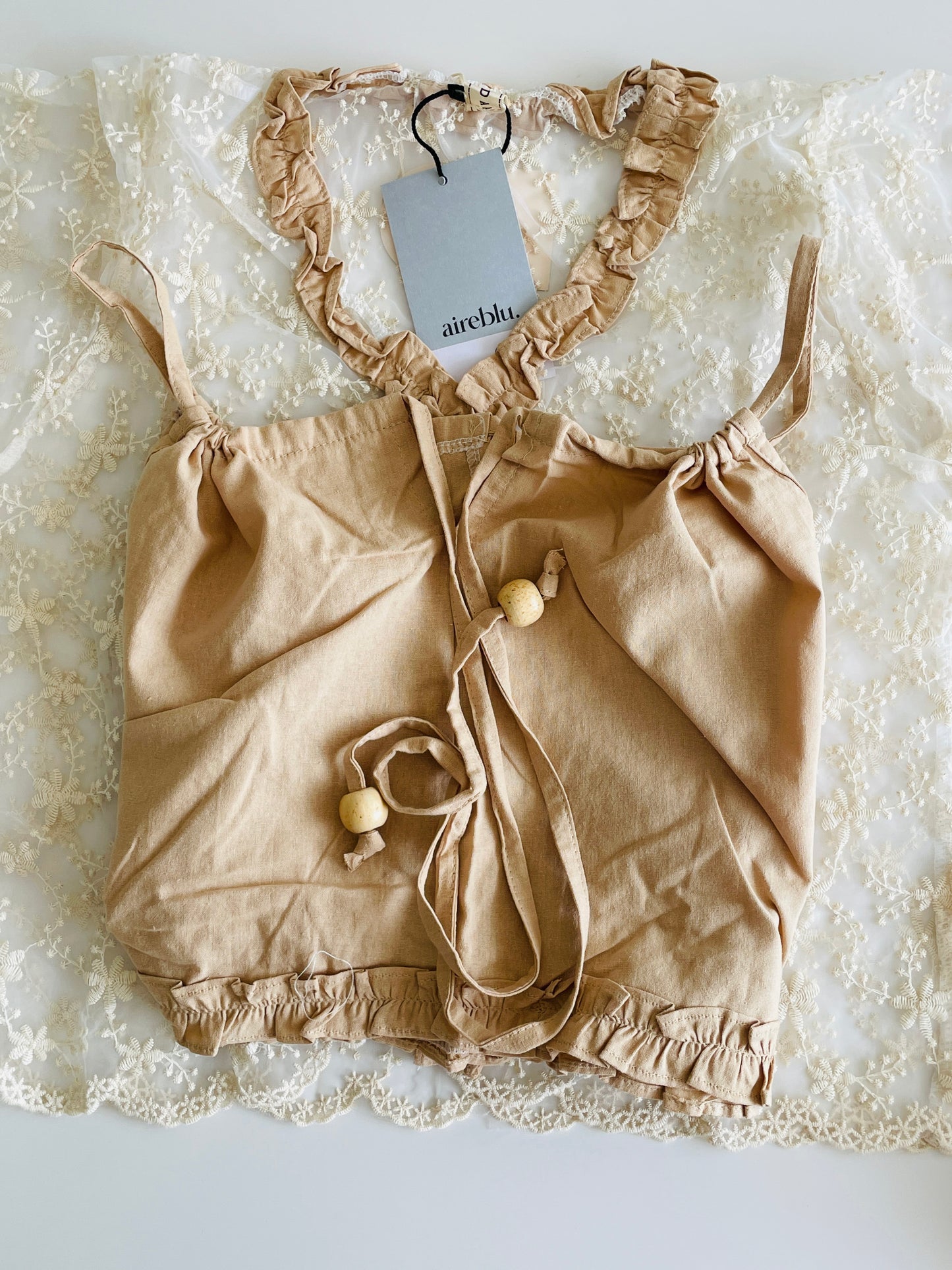 Embroidered Lace Top