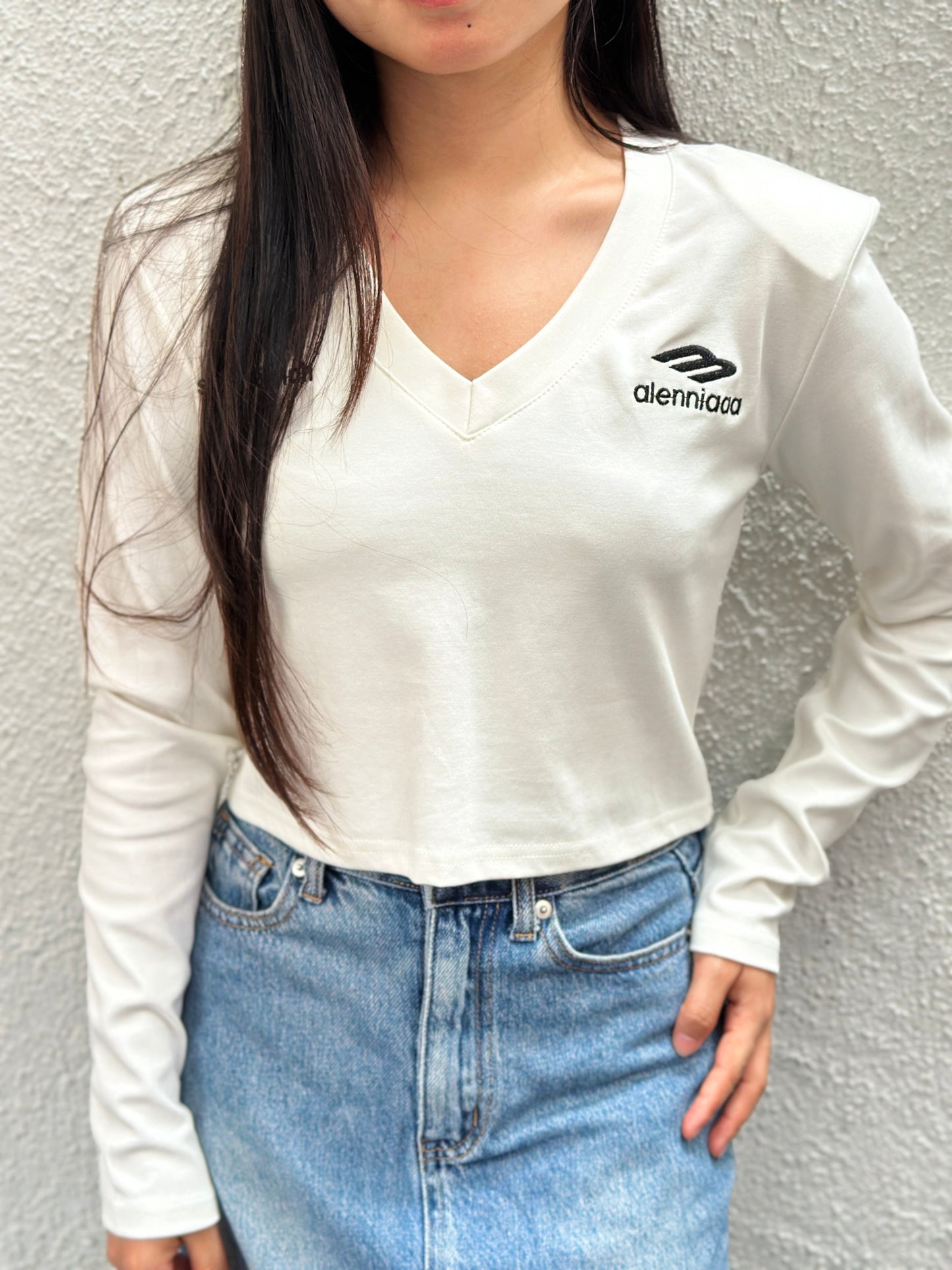 Structured Long Sleeve Tee