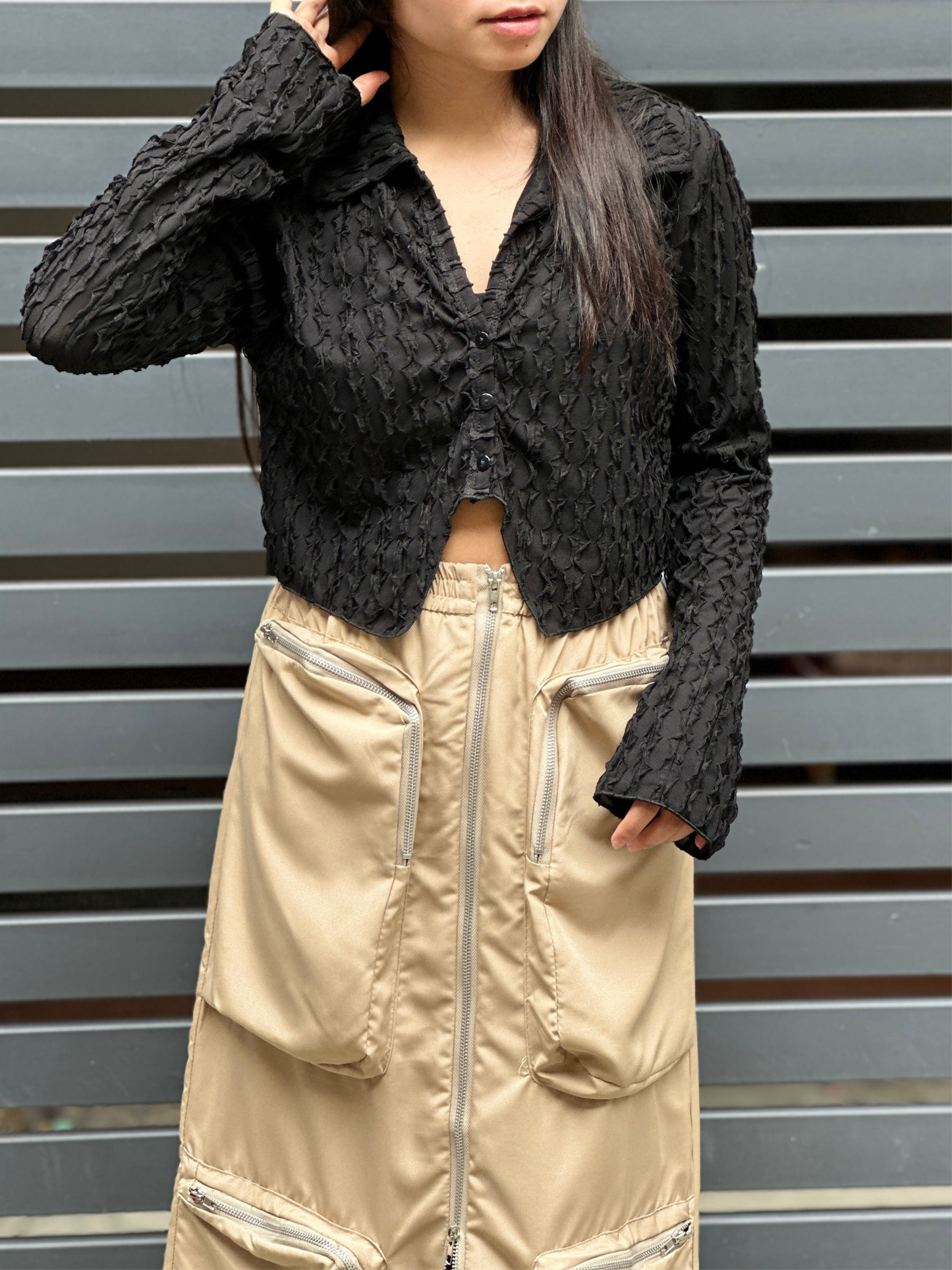 Premium Cargo Zipper Skirt