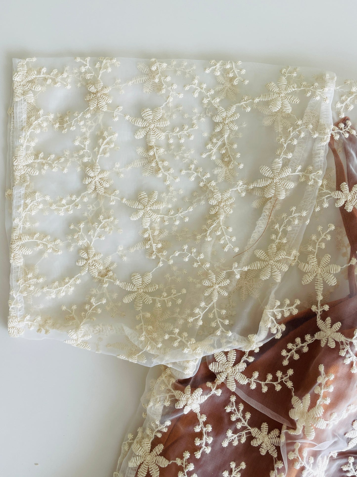 Embroidered Lace Top