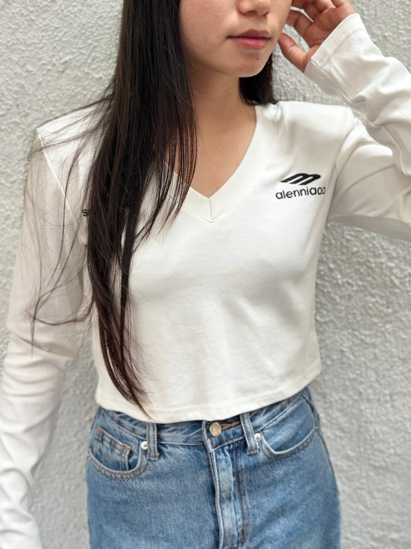 Structured Long Sleeve Tee