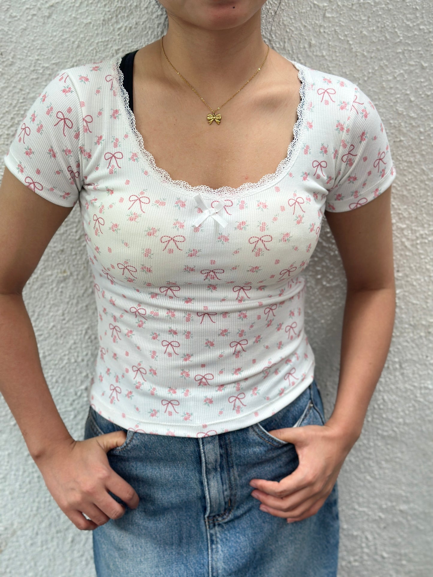Lace Padded Top