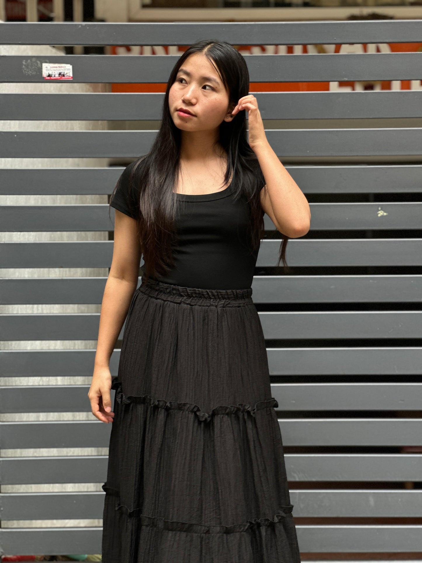 Pastel Maxi Skirt