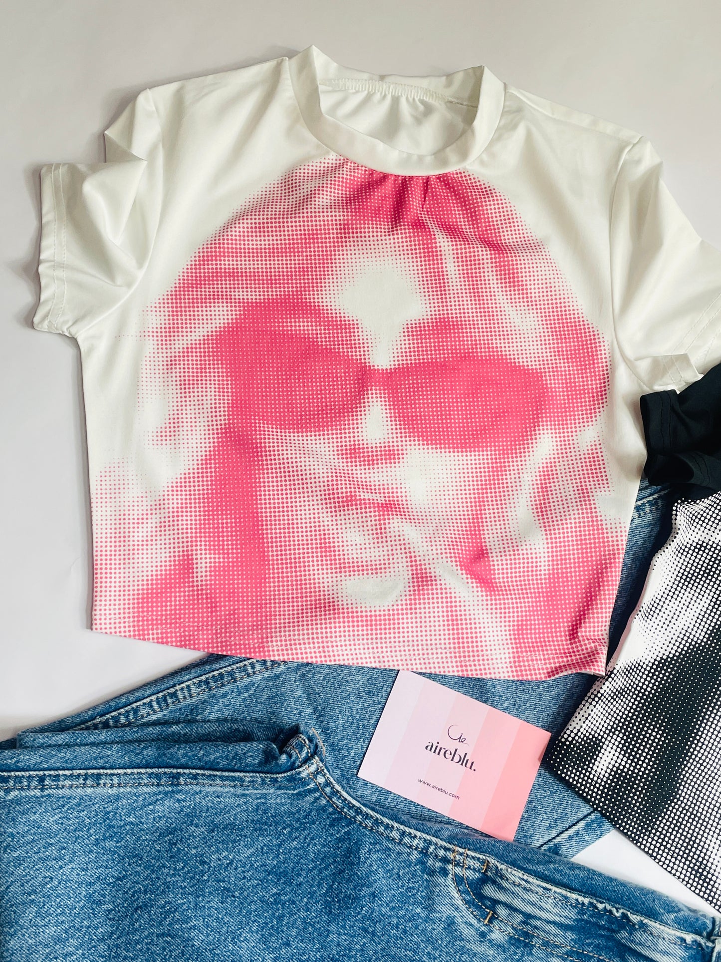 Graphic Crop Tee