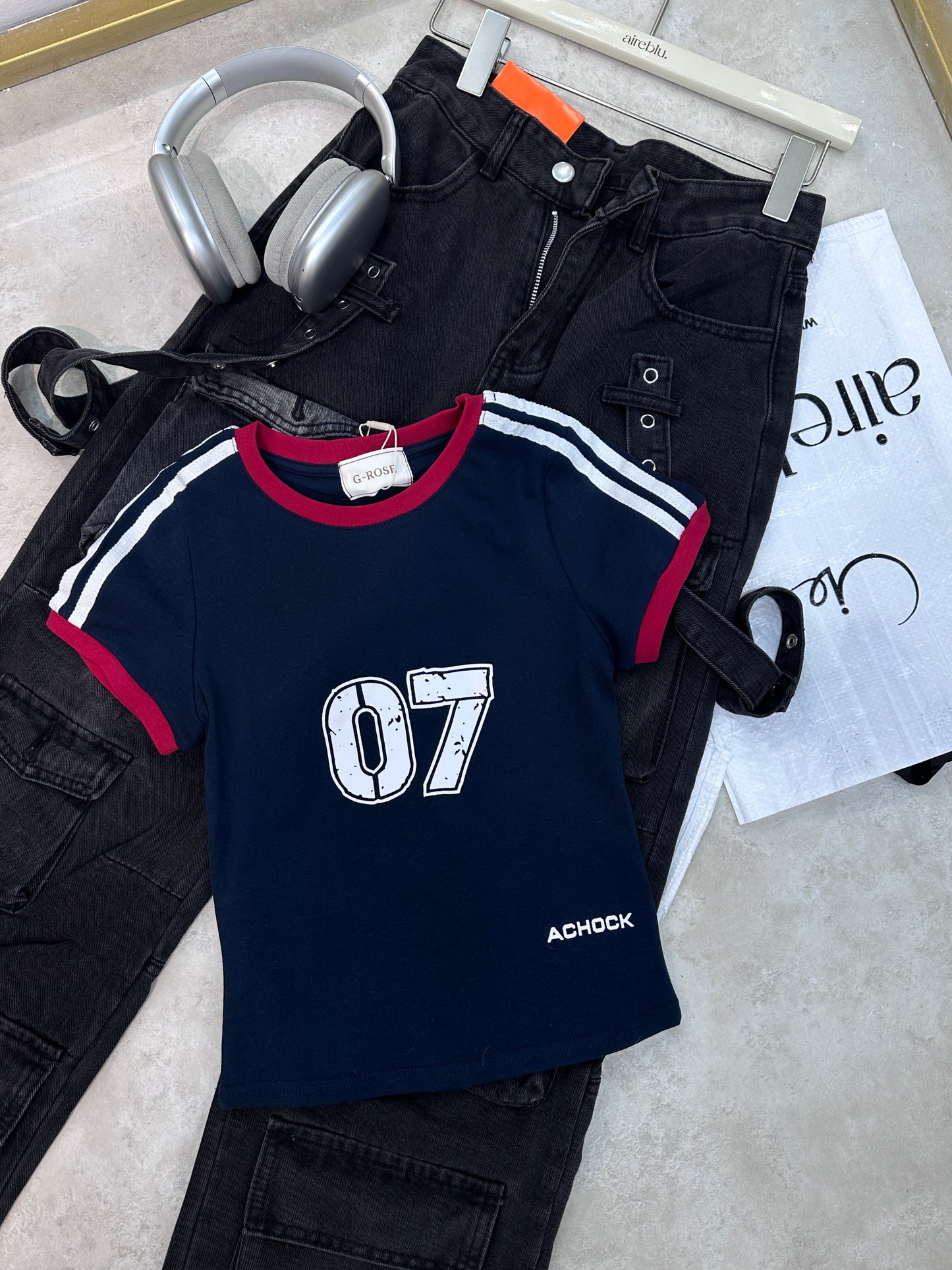 Low-Waisted Fitted Tee