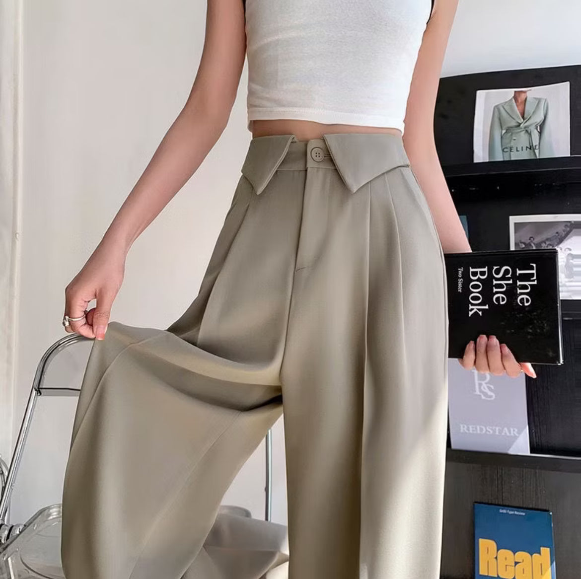 Korean Fold up Trouser