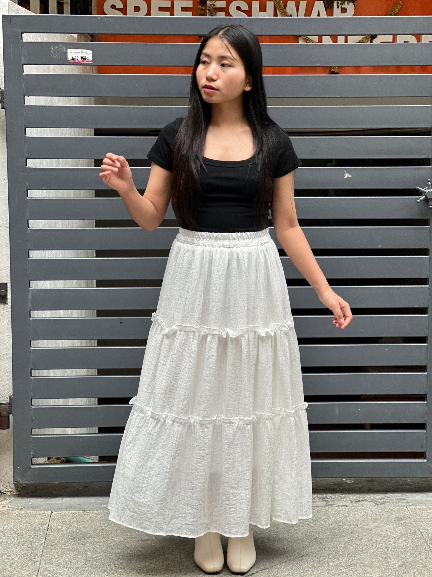 Pastel Maxi Skirt