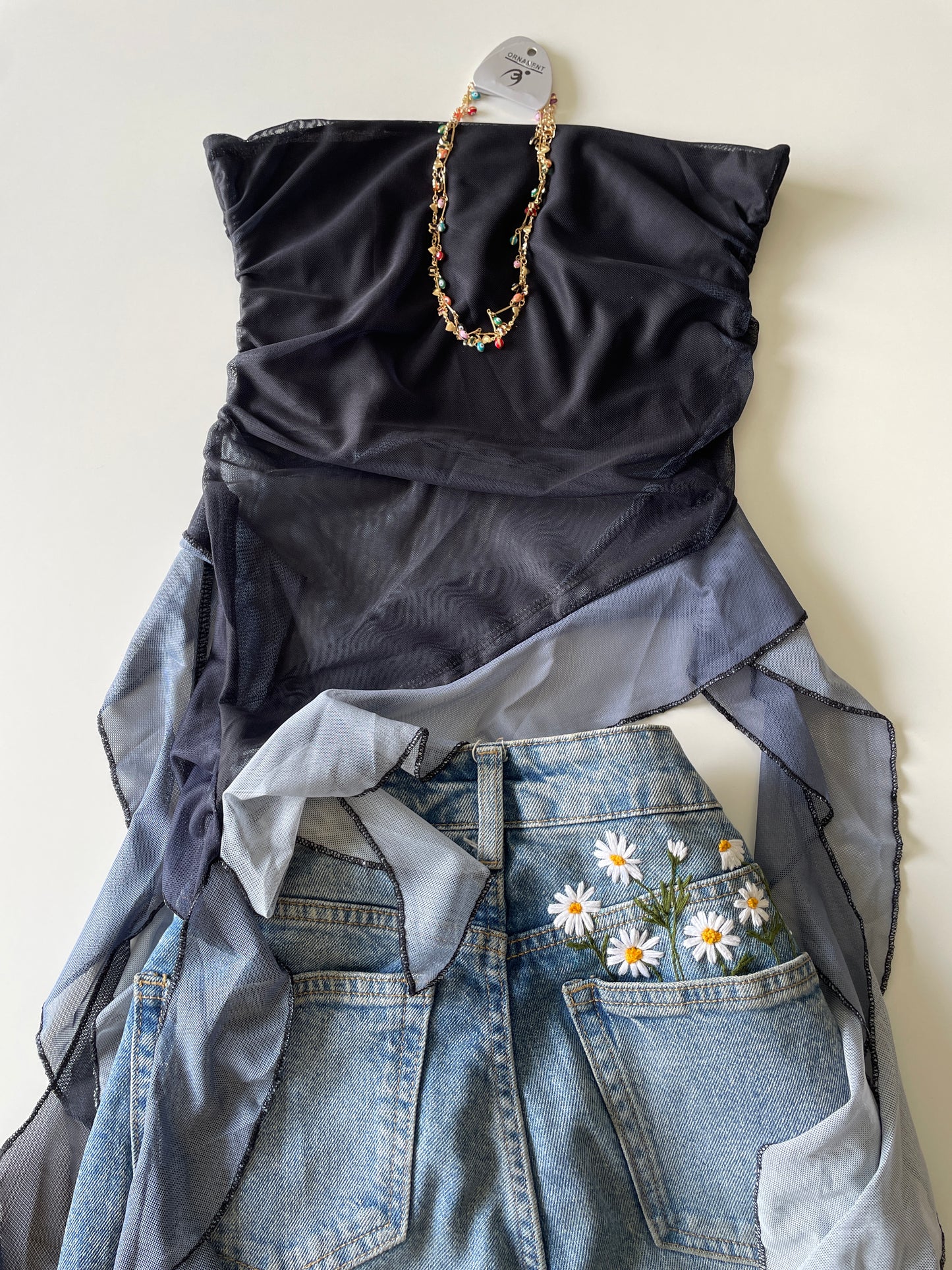 Ruffle Tube Top
