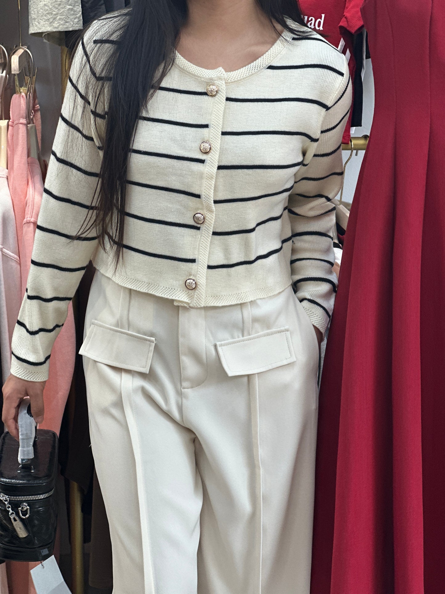 Buttoned Cardigan