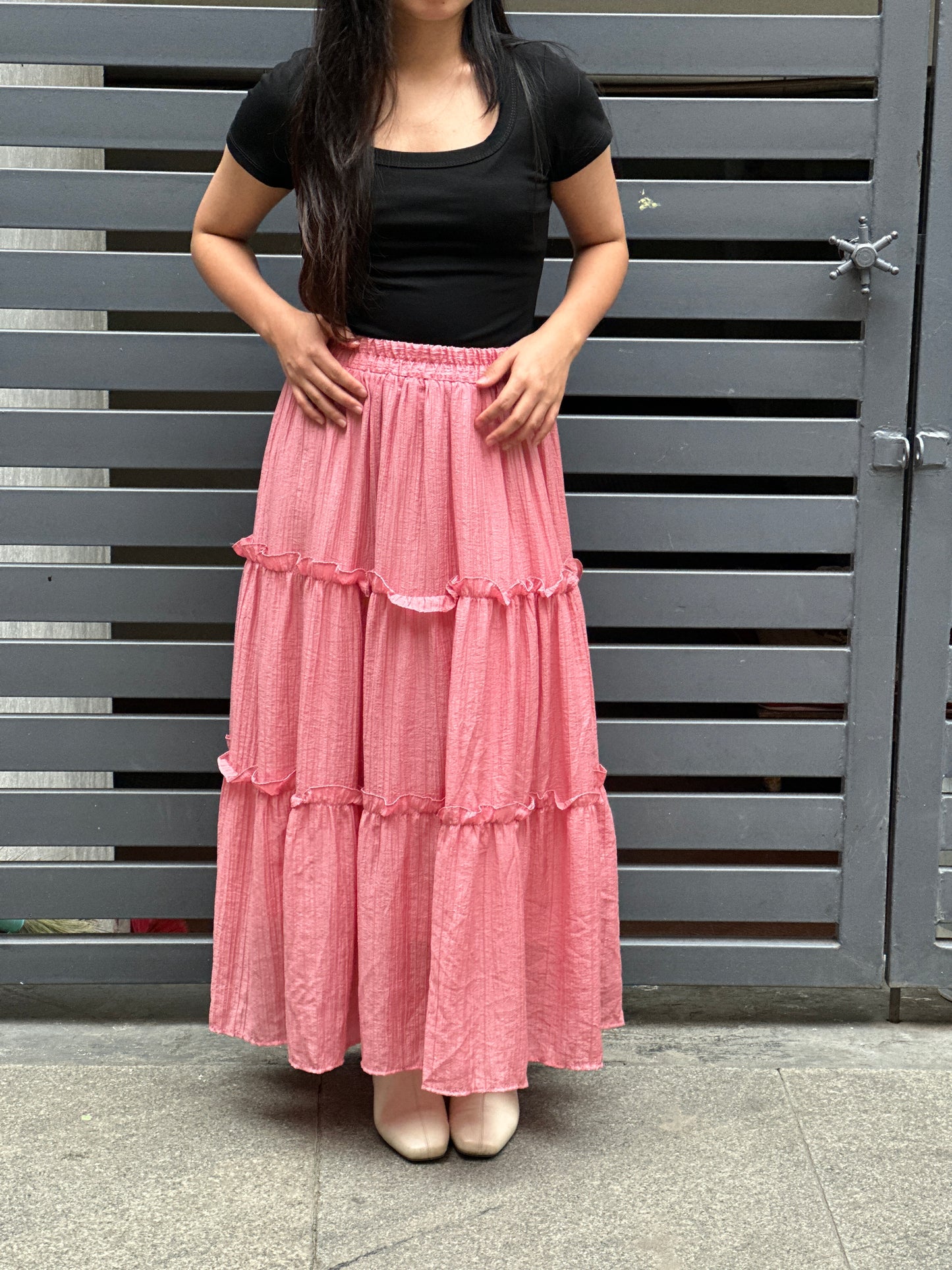 Pastel Maxi Skirt