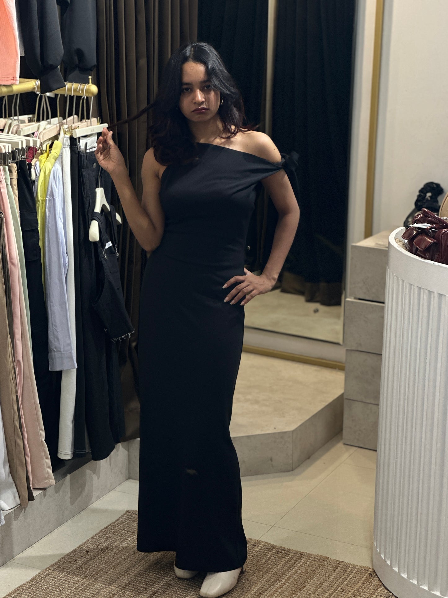 One-Shoulder Bodycon Dress