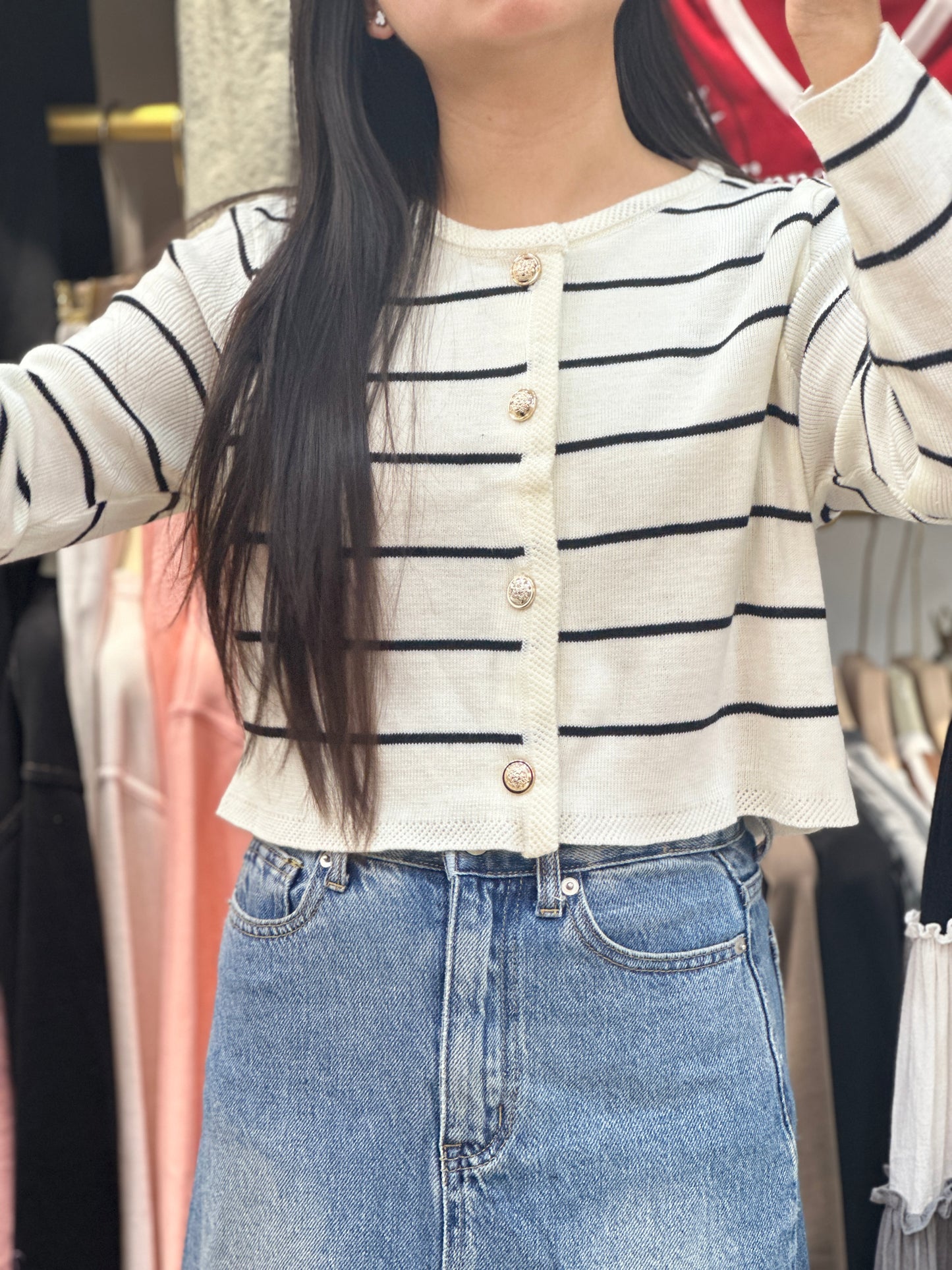 Buttoned Cardigan