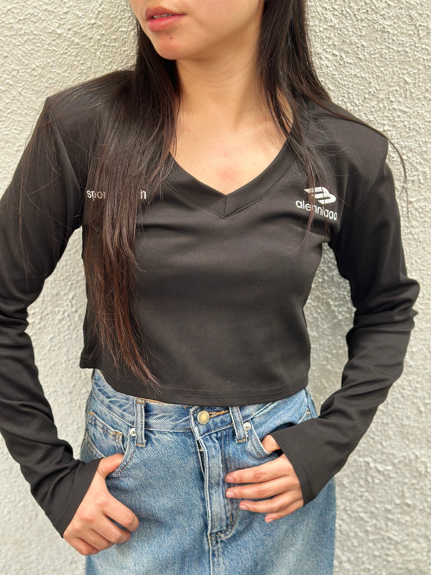 Structured Long Sleeve Tee