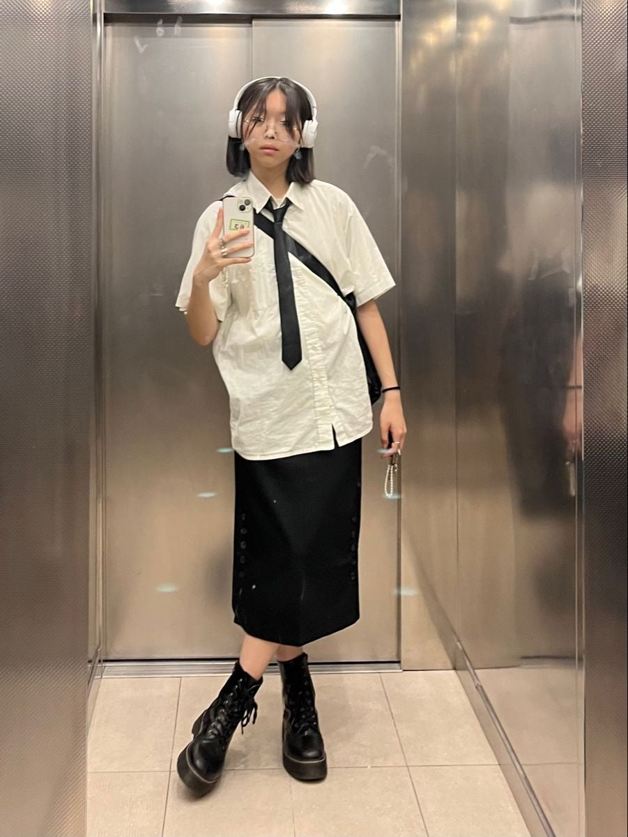 A line Cargo Skirt