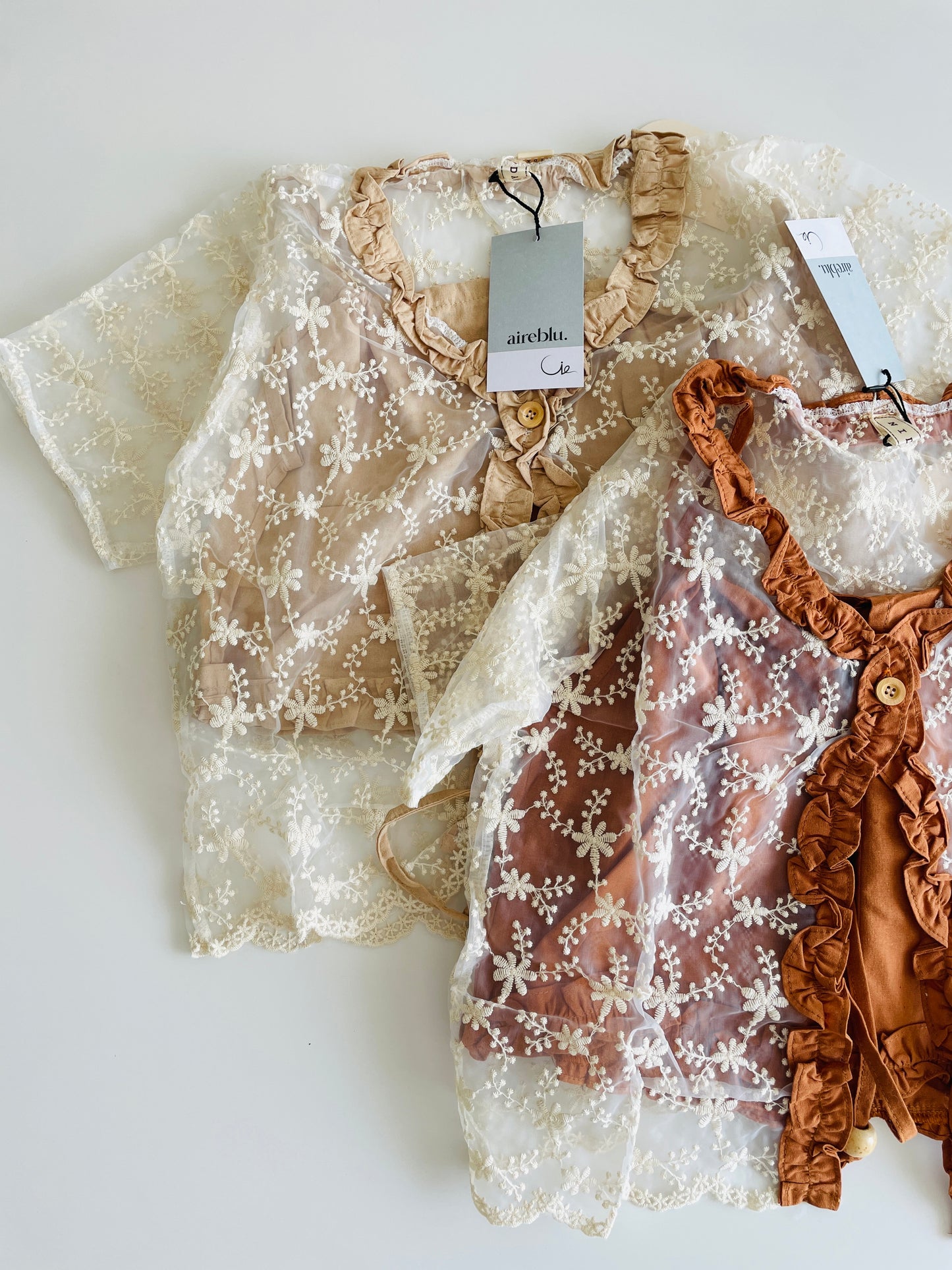 Embroidered Lace Top