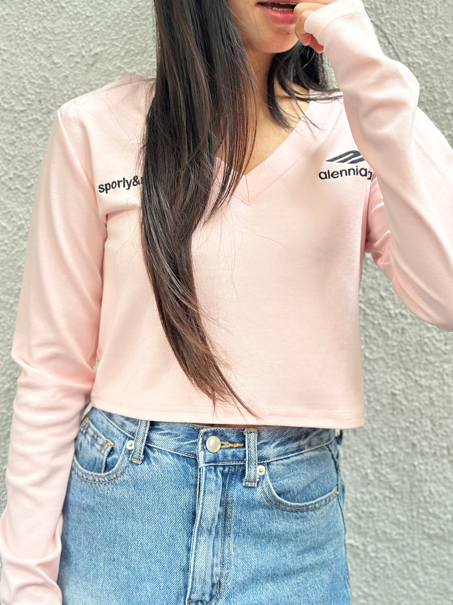 Structured Long Sleeve Tee