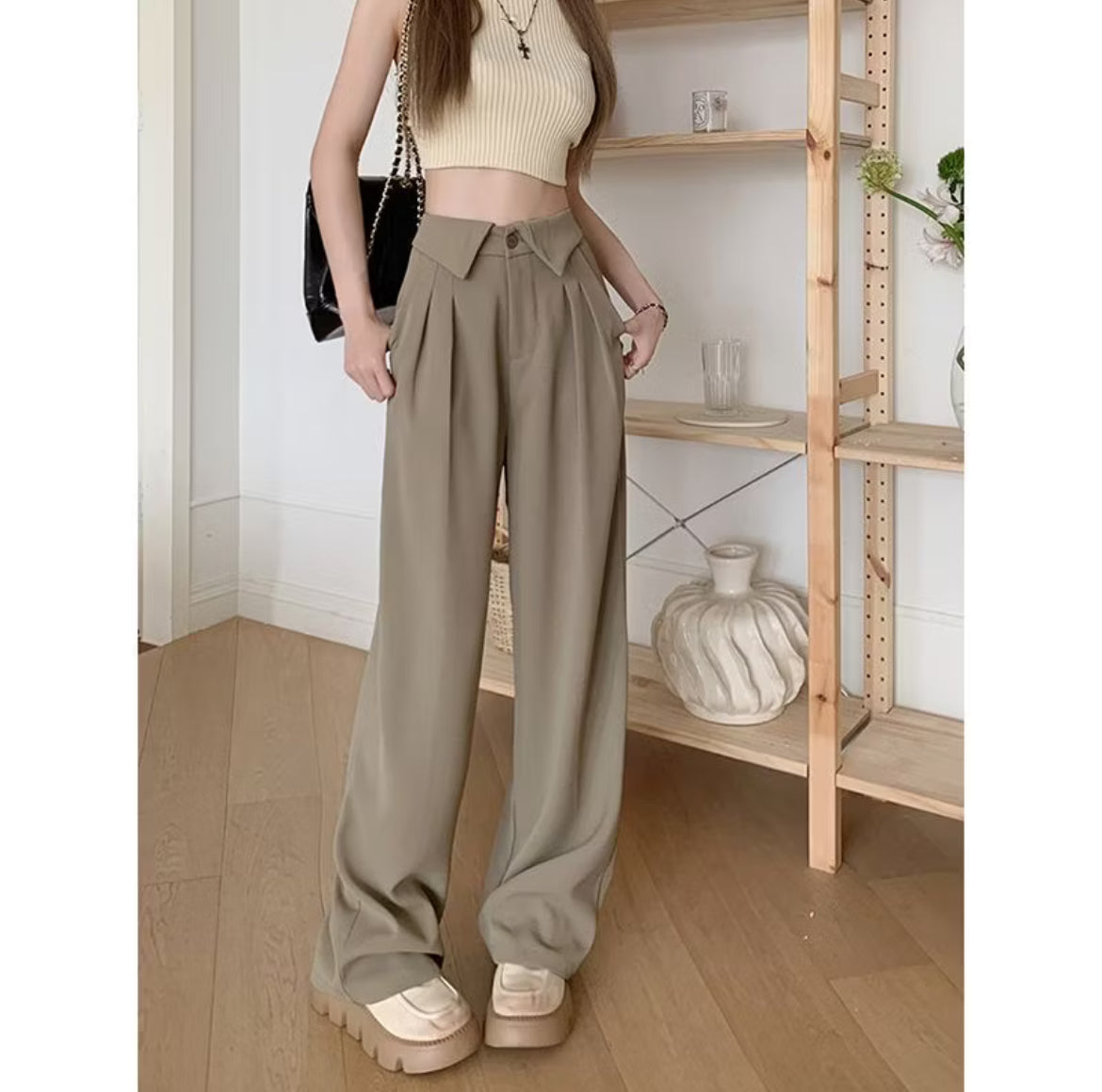 Korean Fold up Trouser