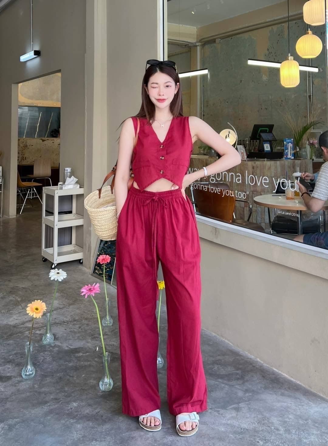 Linen Co-ord Set