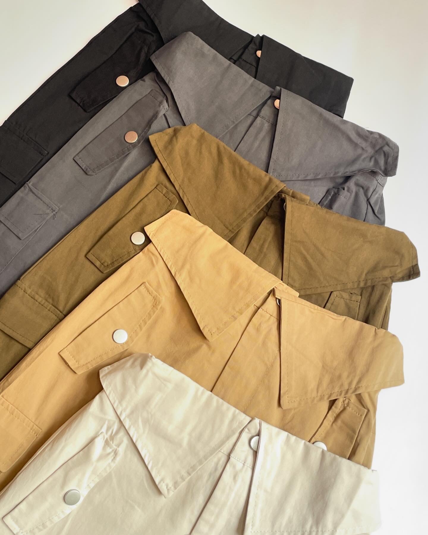 Foldup A line cargo Skirt