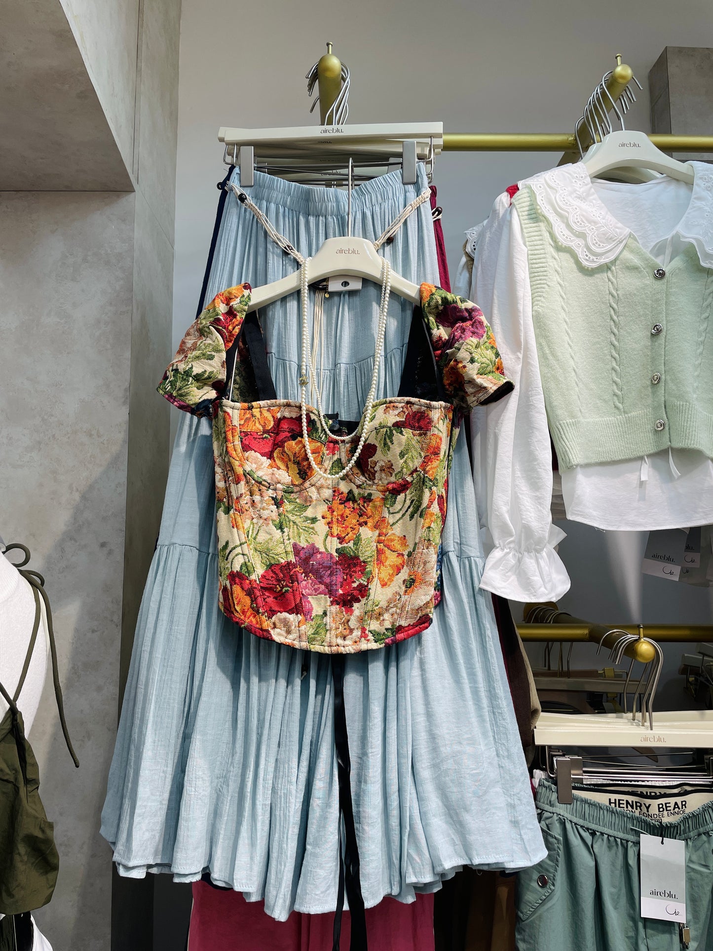 Fleur Tapestry Corset Top