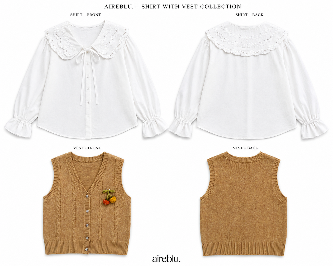 Knit Vest Set
