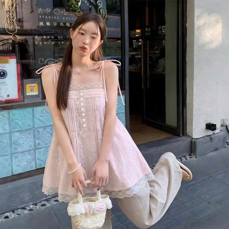 Sweetheart Lace Cami Top