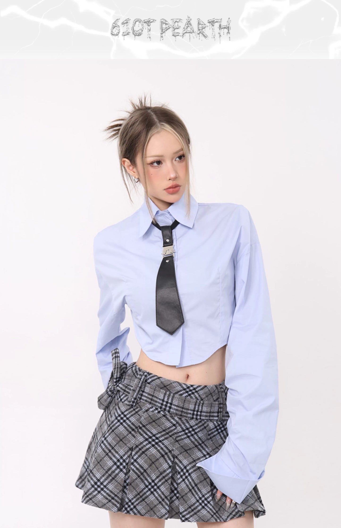 Corset Shirt with Tie