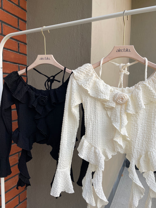 Fall Ruffle Top