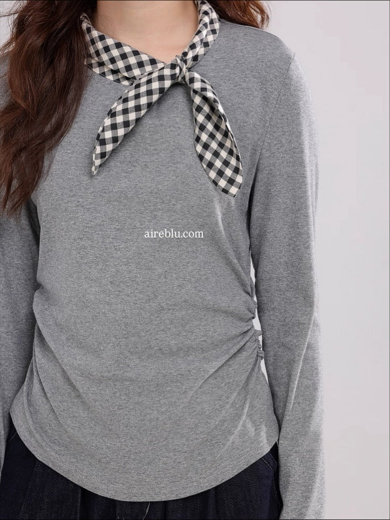 Scarf Detail Top