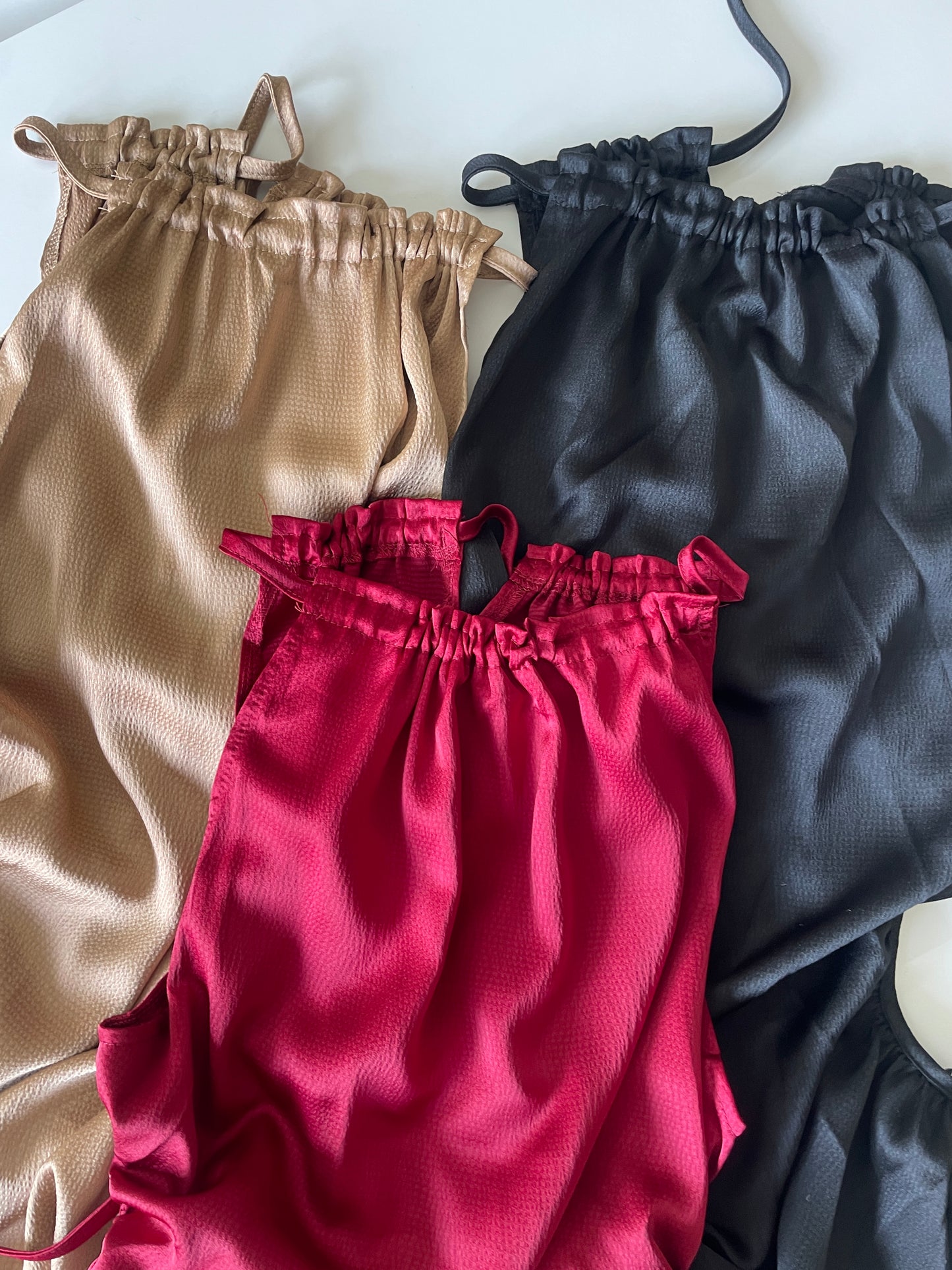 Tiered Cutout Dress Red