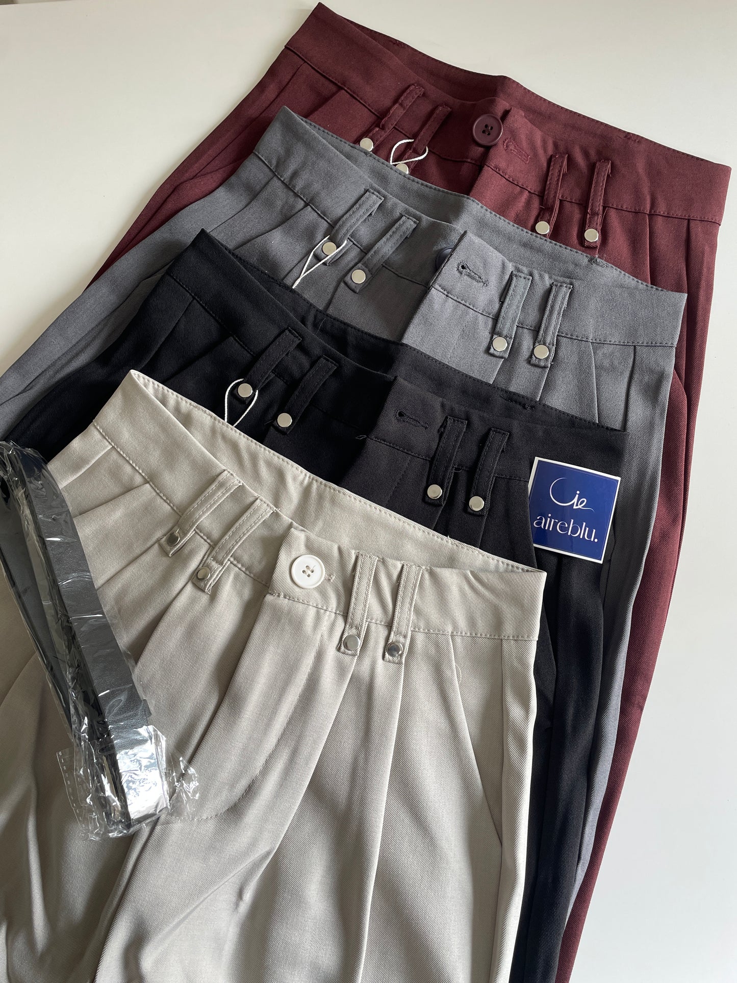 Formal Straight Leg Trousers