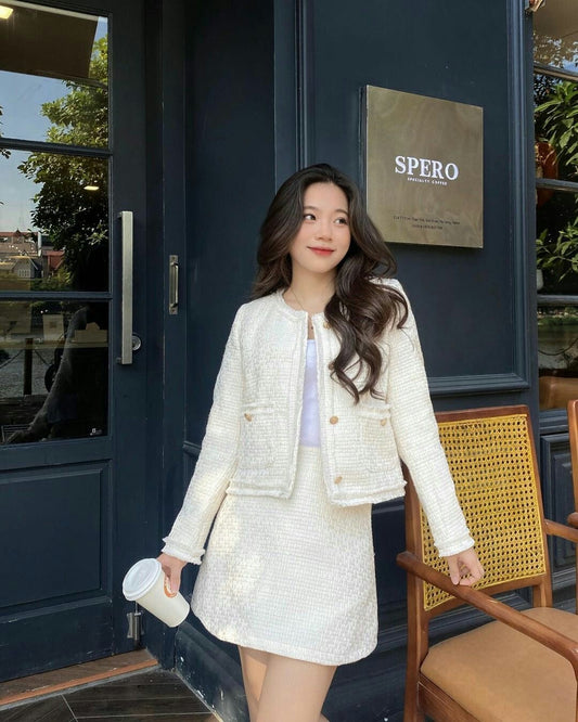 Classic Tweed Co-ord Set