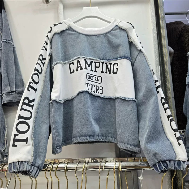 Premium Denim Coord Set