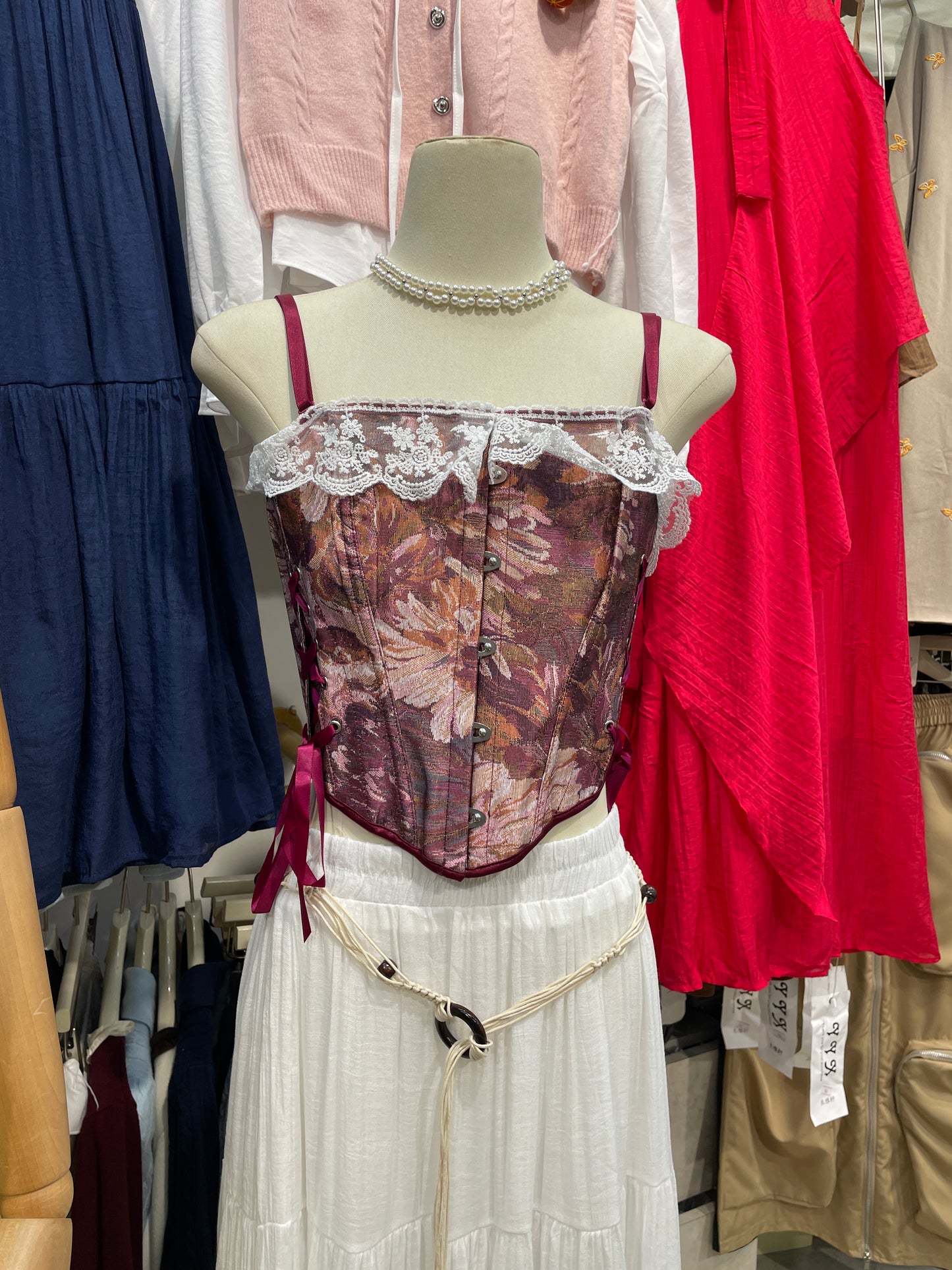 Eden Lace Corset Top